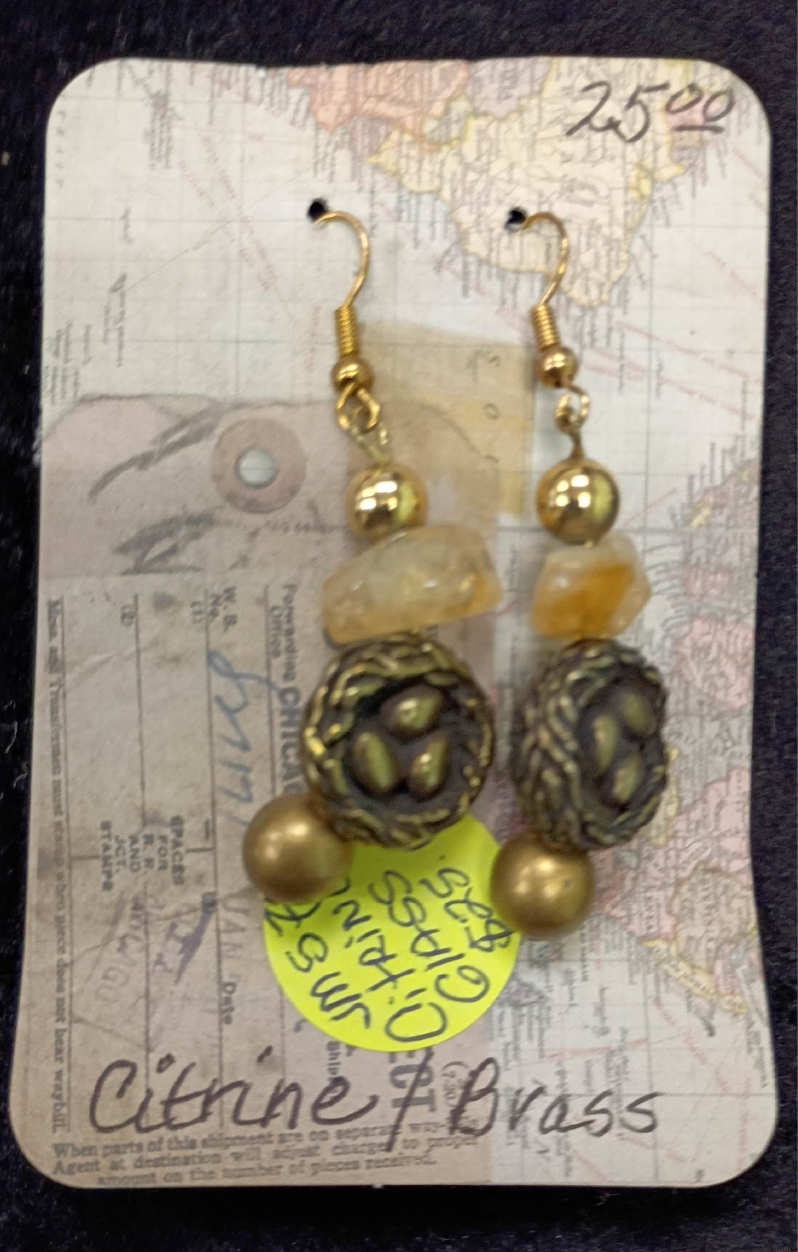 Citrine and Brass - Jody McQuillon